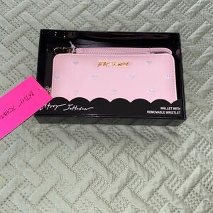 Betsey Johnson Pink Heart Wallet